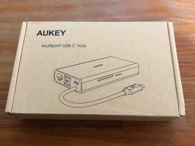 AUKEY 8in1 Type Cマルチハブ(アップデート版)レビュー