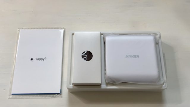 Anker PowerCore3 Fusion 5000開封