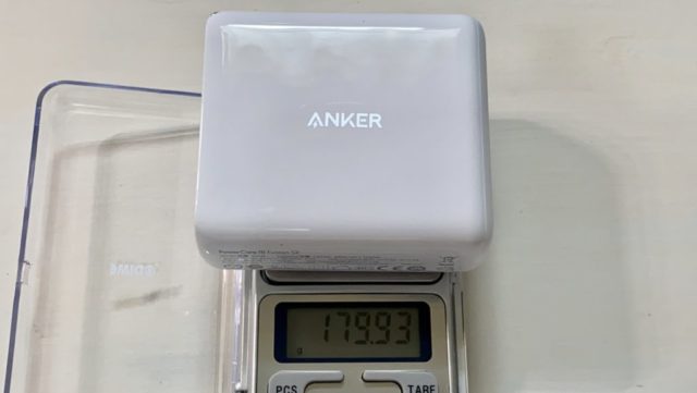 Anker PowerCore3 Fusion 5000重さ