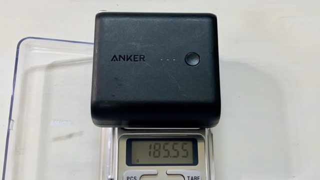 Anker PowerCore Fusion 5000重さ