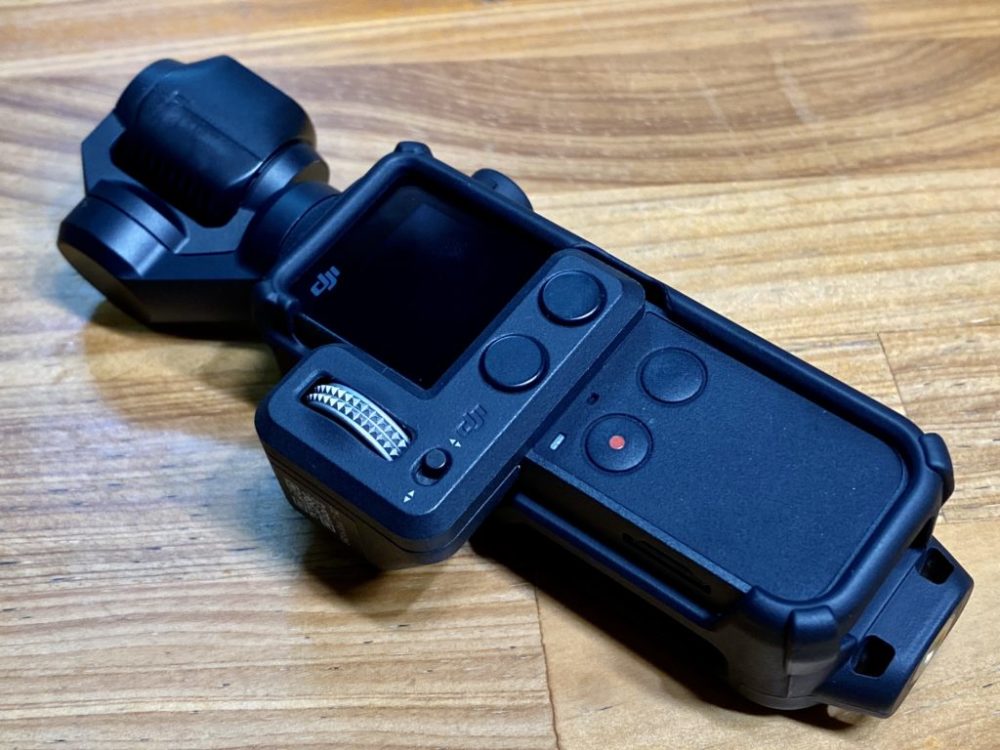 PolarPro Tripod MountはOsmoPocketを完全に固定することができる