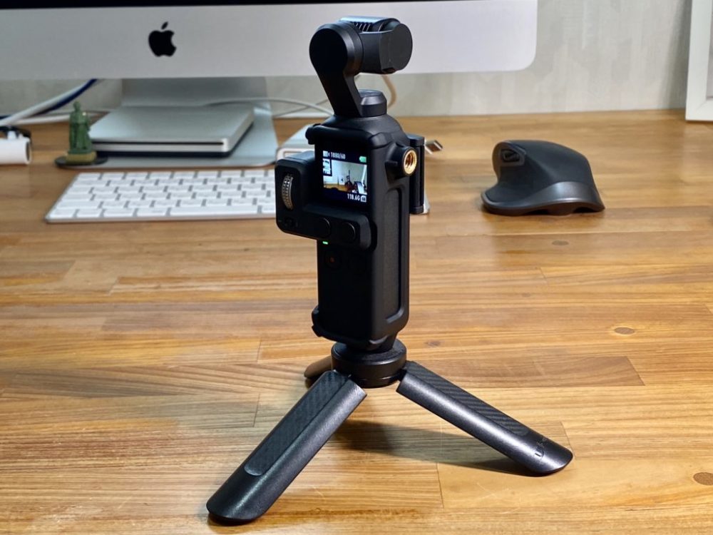 「PolarPro Tripod Mount」（OsmoPocket用三脚マウント）: オズポケを完全固定できる拡張性のある三脚マウント