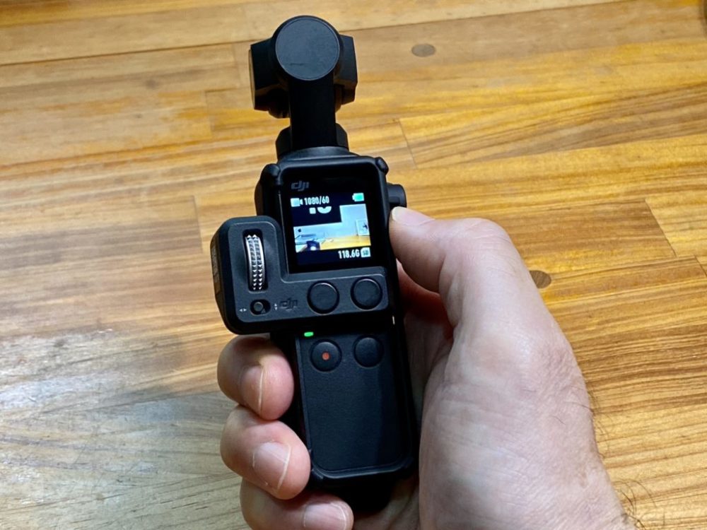 PolarPro Tripod Mountは手持ちした時のグリップ感が向上する